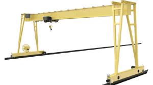 Wholesale Good quality mobile single girder gantry crane 10 ton with mounted rail from china suppliers