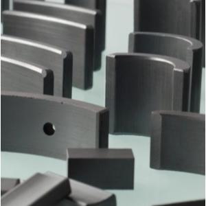 China Charcoal Gray Sintered Ferrite Magnet OEM Window Ferrite Motor Magnets on sale