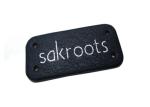 Colorful Custom Embossed Leather Patches For Hats / Bag Light Weight