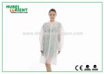 Comfortable Unicolor Disposable Use Lab Coat Non-Toxic For Hospital And Protect
