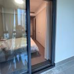 Anti Mosquito Net Low Track Retractable Screen Door Custom Barrier Free Insect