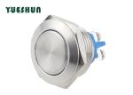 Flat Head Momentary Normally Open Push Button Switch 2A 36V DC Anti Vandal