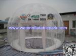 Double Layer 4 M Diameter Inflatable Outdoor Bubble Tent / Clear Dome Tent