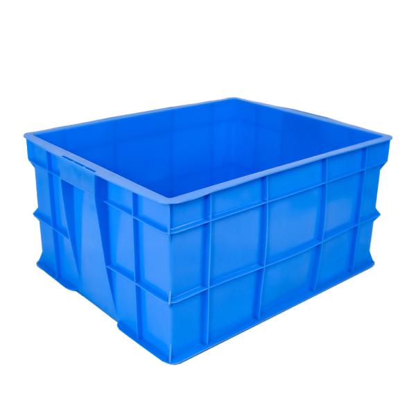 Eco-Friendly Turnover Solid Box Storage Transport Plastic Crate for Vegetable