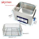300W 40KHz 15L Ultrasonic Cleaning Transducer Bath For Surgery Tools