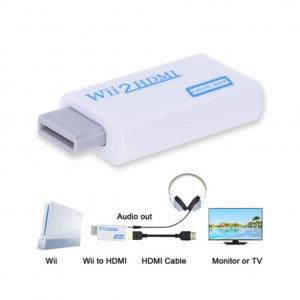 Wholesale Wii to  Converter Adapter with 3,5mm Audio Jack and  Output for Nintendo wii2 from china suppliers