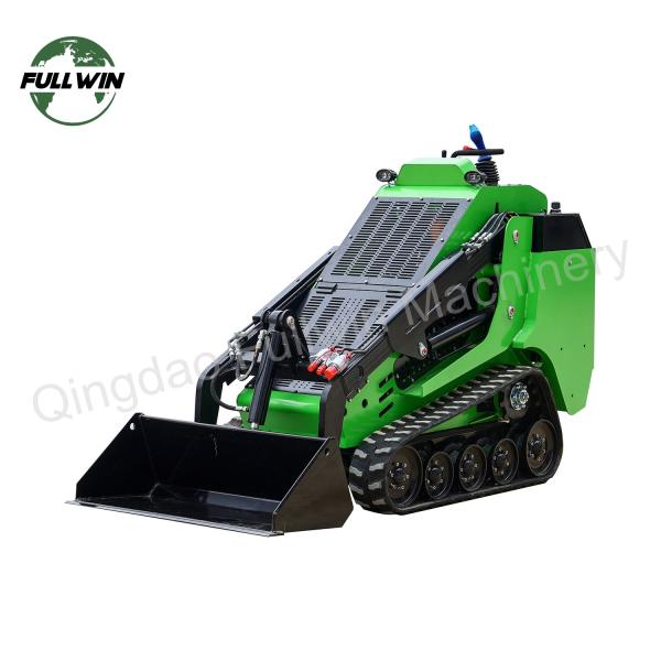 FY55J Green EPA Euro V Standard Skid Steer Loader With 3 Cylinder 3 Valves Or 4