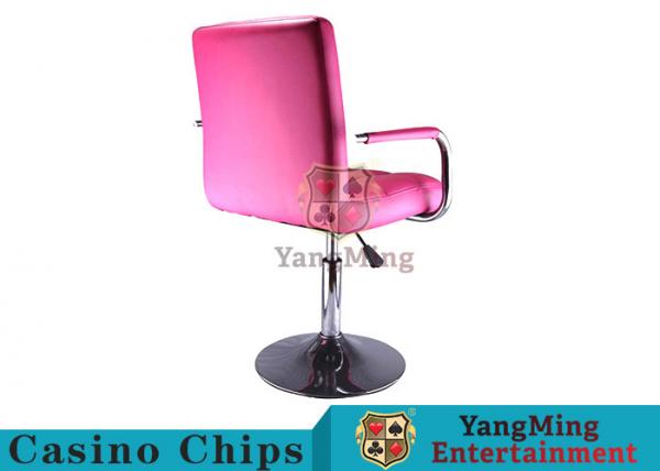 Quality Soft Casino Bar Stools / Gaming Office Chair With Footrest Arc Chassis Design for sale