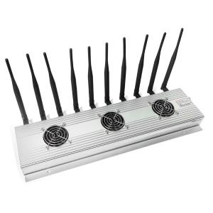 Wholesale WIFI GPS LOJACK 20W 30m UHF VHF Signal Jammer 10 Antenna from china suppliers