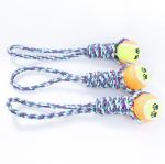 Teeth Cleaning Pet Dog Toy , Cute Puppy Doll With Chew Rope 32CM Height