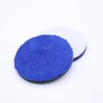 180mm Car Polishing Sponges With Fine Microfiber Materials Blue