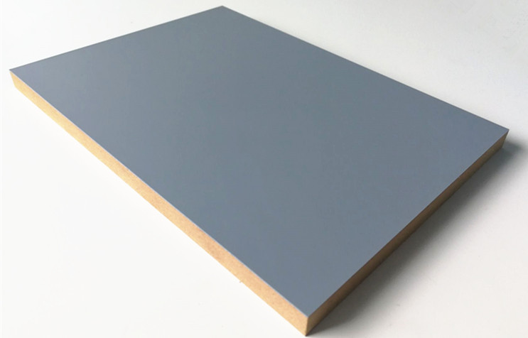 classic color high gloss PET mdf for kitchen cabinet panel