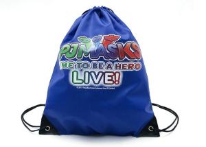 Wholesale Eco Friendly Custom Printed Drawstring Backpack 210 Denier Polyester Made from china suppliers