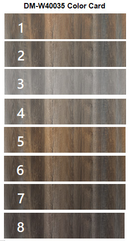 7''X48'' Rigid Core SPC Ultra Thin Stone Plastic Composite Scrabble Oak GKBM DM-W40035