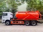 Rhd Shacman F3000 Hydro Excavators Combined Sewer Vacuum Suction Sewage+4000L