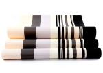 Commercial Contemporary Wall Coverings with Wide and Narrow Stripes , PVC