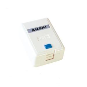 Wholesale RJ45 Keystone Jack Single Port Surface Mount Box With High Impact Housing from china suppliers