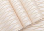 Non-woven White Color Modern Removable Wallpaper For the Beddingroom