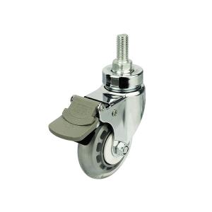 Wholesale Plate Medical Casters with Loaded Capacity of 275lbs and Nylon Bracket Material from china suppliers