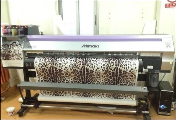 Quality Dual KCMY Sublimation mimaki fabric printer , flag printing machine for sale