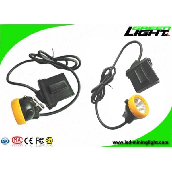 Explosion Proof LED Miners Helmet Light IP68 7.8Ah Li - Ion Battery 10000lux Brightness