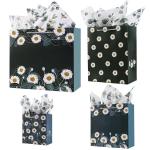 Custom Made Portable Logo Paper Bag With Rope Handle for Stickers and Gift Craft