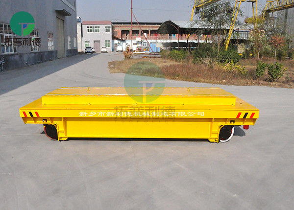 Heavy Duty Steel Coil Handling Electric Flat Car Battery Powered With E Frame