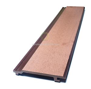 Wholesale Eco Friendly 148 X 21 Classic Wall Cladding Traditional Wood Plastic Composite Cladding from china suppliers