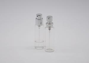 Wholesale 10CC Exquisite Mini Glass Perfume Tester Bottle With Silver Aluminum Spray Pump from china suppliers