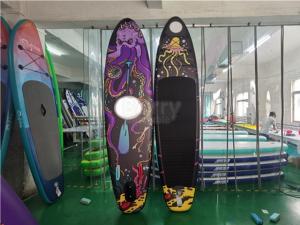 Wholesale Drop Stitch EVA Touring Inflatable SUP Board Purple Color from china suppliers