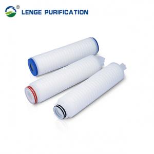 Wholesale 10 inch Nylon 66 Pleated Filter Cartridge For Filtration Of Beer from china suppliers