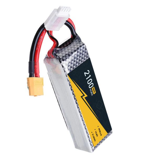 Hardcase 14.8V 2S 3s 4s 6s Drone Lithium Ion Battery 2100mah Lipo Battery 35C