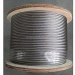 Non-coated 1/8" 3/16" Steel Core Wire Rope 7x7/ 1x19 / 7x19 T316 Stainless
