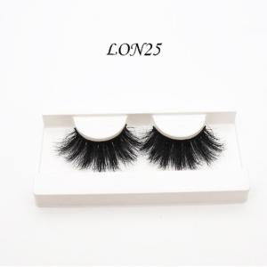 Wholesale Full Strip 6D 20mm Fluffy Faux Mink Lashes With Cruelty Free from china suppliers