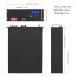 48v 100 Amp Hour Lifepo4 Battery Deep Cycle 4000 Solar Power Wall Storage System