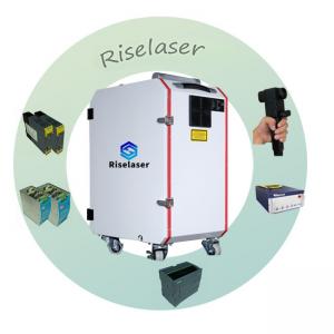 China Air Cooling Laser Cleaning Rust Machine 200w 100w MOPA Pulsed Fiber Laser on sale