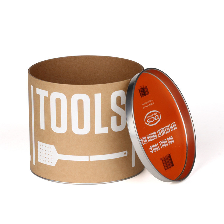 Food Storage Custom Packaging Tubes Printing On Cans A4 Paper