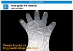 Disposable PE elbow length gauntlets gloves,disposable plastic PE glove with