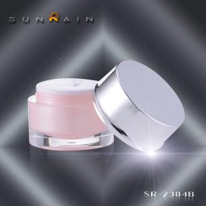 Wholesale Sunrain PMMA Plastic Cosmetic Jars 30ML 50ML SR-2384B for Personnal care from china suppliers