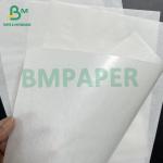 45 gsm + 10 gsm One Side Glossy PE Coated White Burger Wrapping Paper Butcher