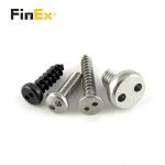 Non-standard ZINC PLATED Stainless Steel 316 Triangle Head Tamper Proof Security