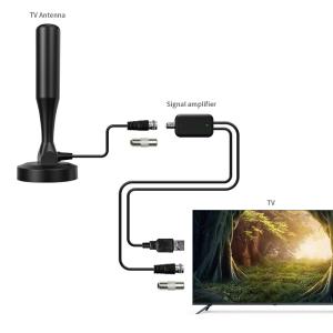 Wholesale Experience the Best Indoor TV Reception with High Gain UHF VHF Cable Power Amplifier from china suppliers