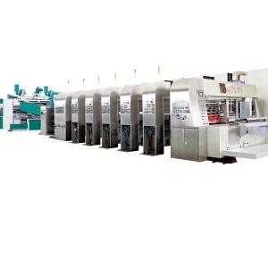 Wholesale Inline Flexo Automatic Carton Box Manufacturing Plant For Corrugated Boxes from china suppliers