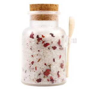 Wholesale Flower Scents Aromatic Bath Salts Himalayan Mineral Salt In Glass Jar from china suppliers
