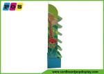 Corrugated Floor Standing Cardboard Point Of Sale Display Unit Fsdu With Tilting
