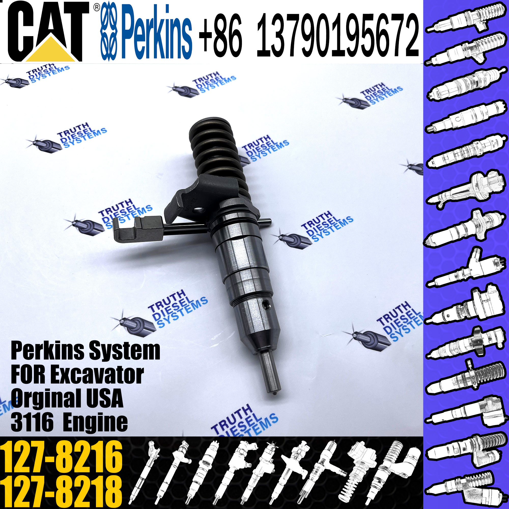 CAT Perkins Diesel Injector