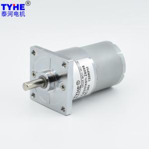Wholesale Steel Gear Reversible permanent magnet 37mm dia 3530 12v 70rpm dc geared reduction motor CE ROHS from china suppliers