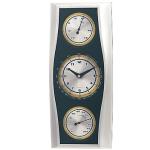 Wall Barometer Indoor Outdoor Thermometer Hanging Home / Office Metal Material
