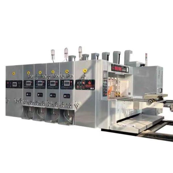 High Speed Pneumatic Corrugated Carton Box Machine Printing Slotting Making