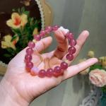 Agate Crystal Bracelet Yoga Bracelet Genuine Gemstone Energy Healing Beaded Hand